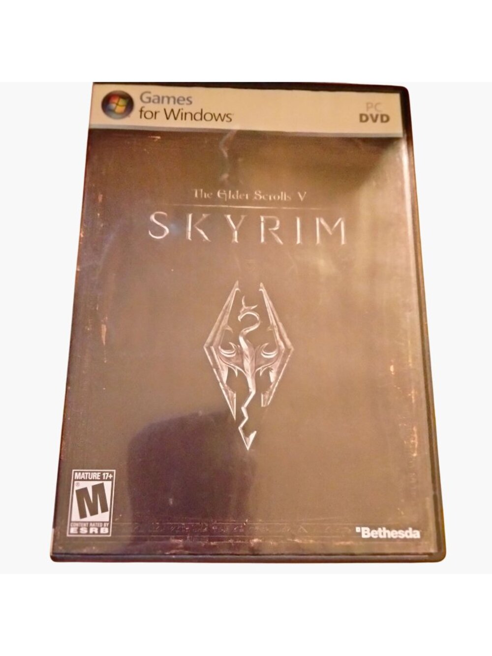 The Elder Scrolls V Skyrim PC Game Disc Windows Bethesda